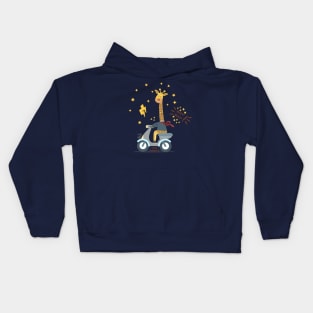 Coul Giraffe Kids Hoodie